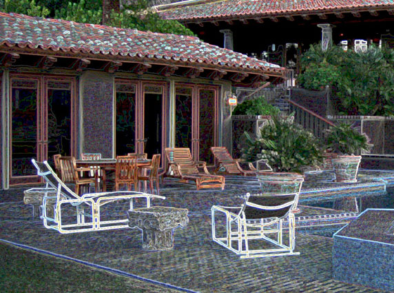 Poolside