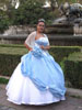 girl in formal gown