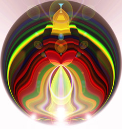 red buddah